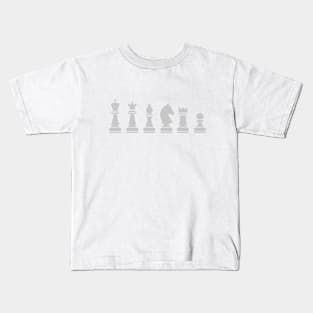 Modern Minimalist Chess Piece Kids T-Shirt